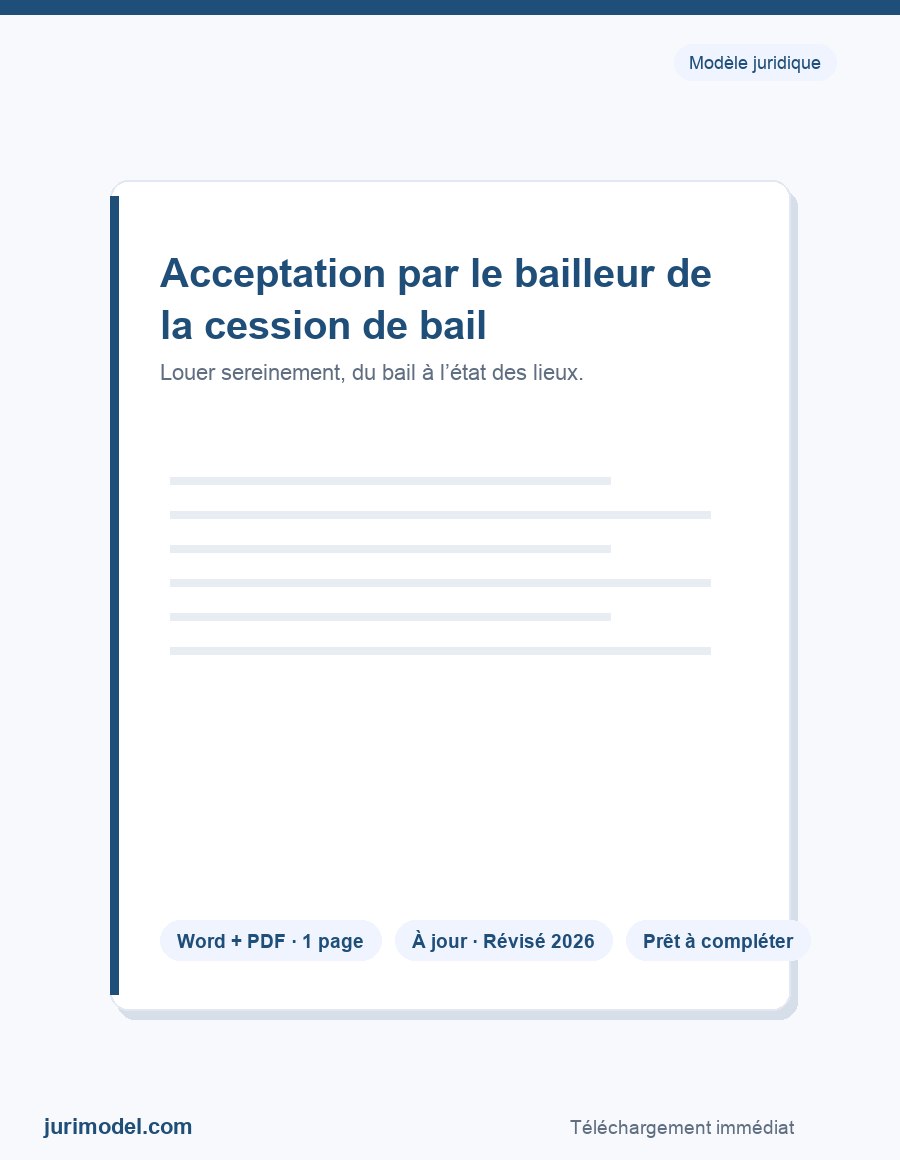 Aperçu du modèle