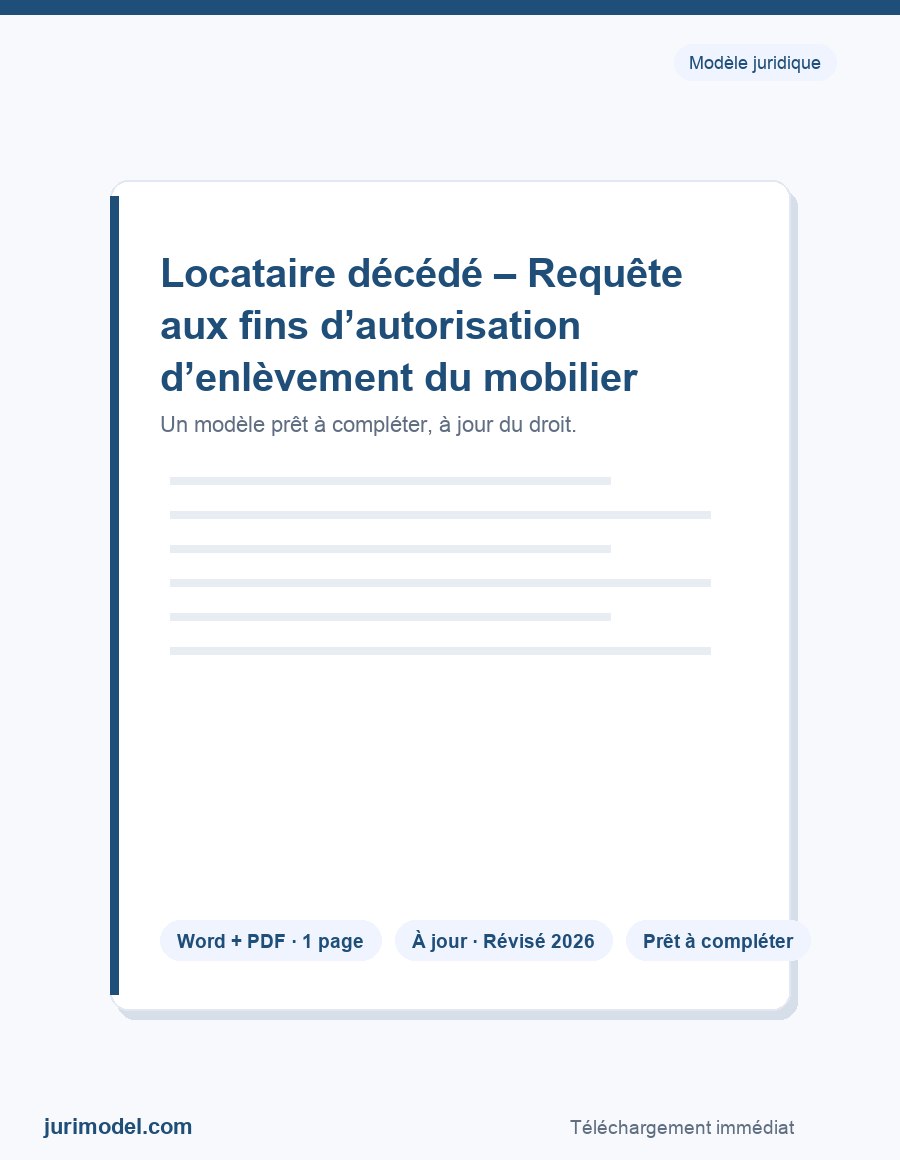 Aperçu du modèle