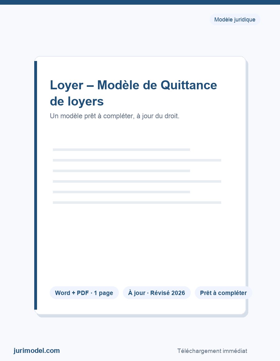 Aperçu du modèle
