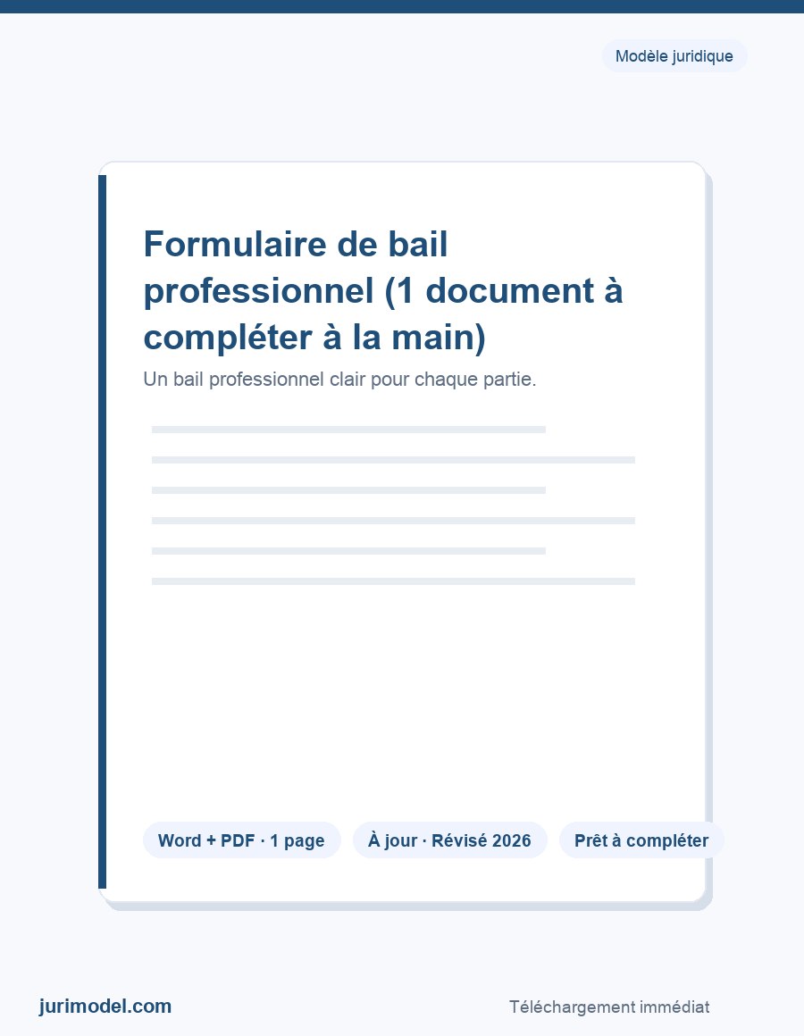 Aperçu du modèle