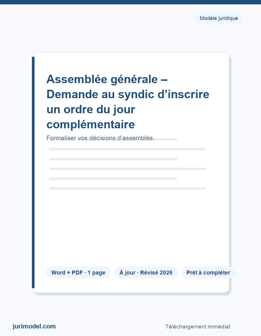 Aperçu du modèle