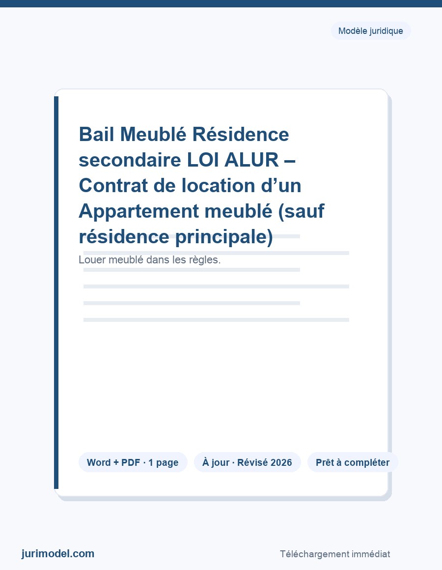 Aperçu du modèle