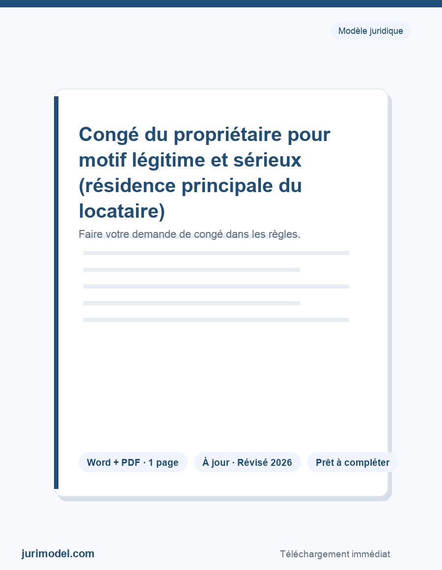 Aperçu du modèle