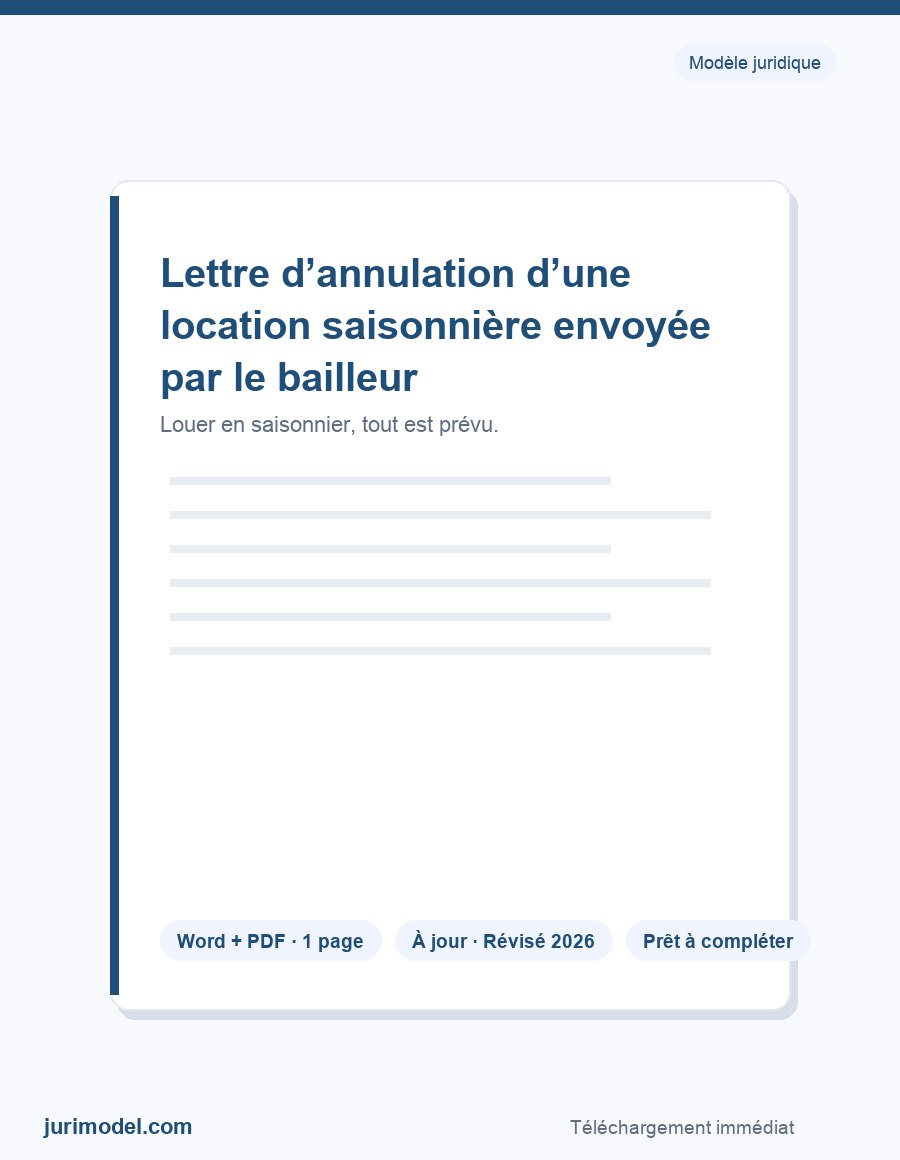 Aperçu du modèle