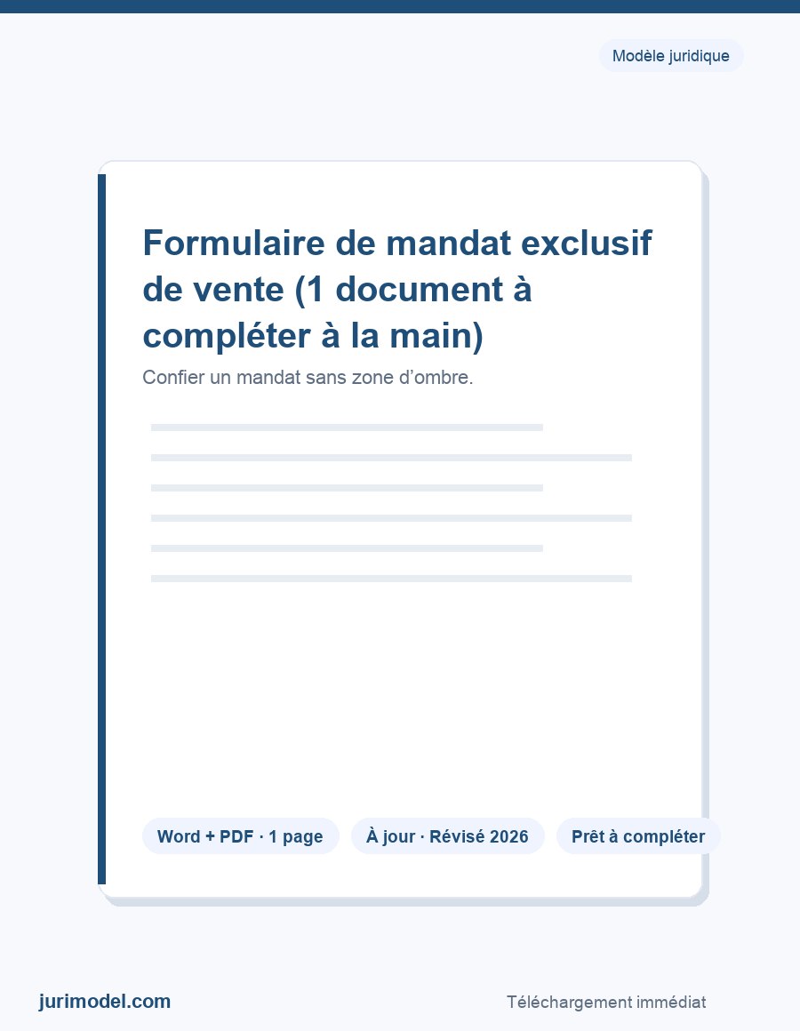 Aperçu du modèle