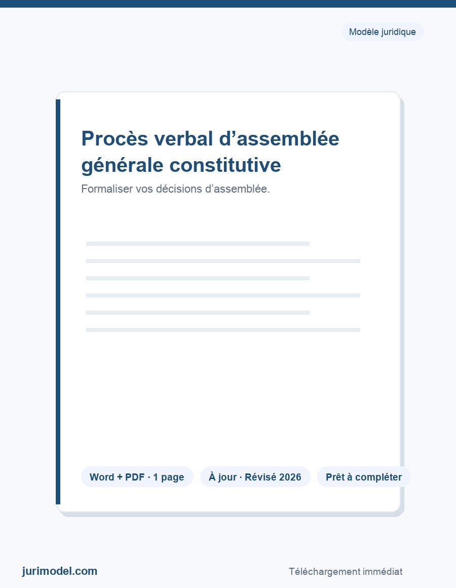 Aperçu du modèle
