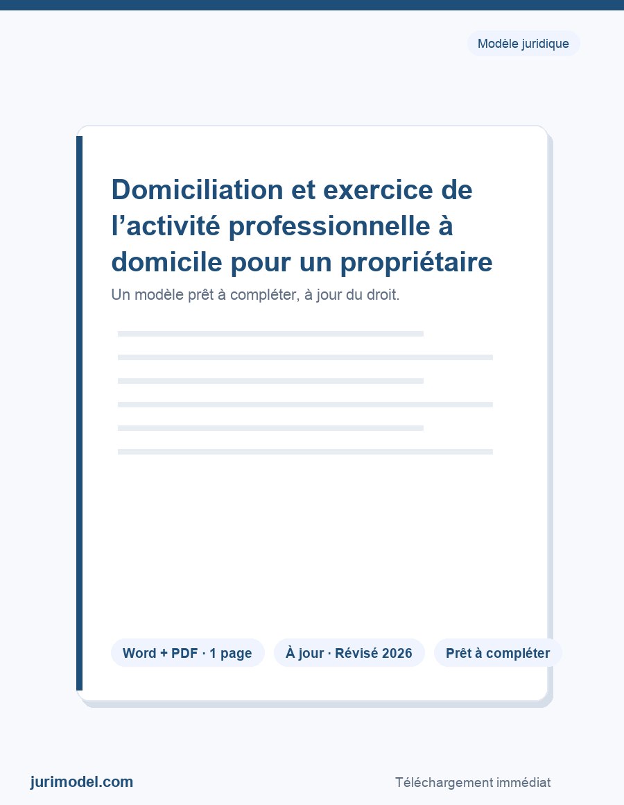 Aperçu du modèle