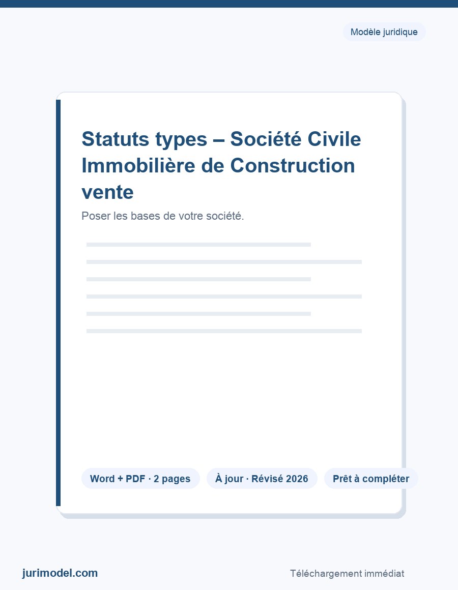 Aperçu du modèle