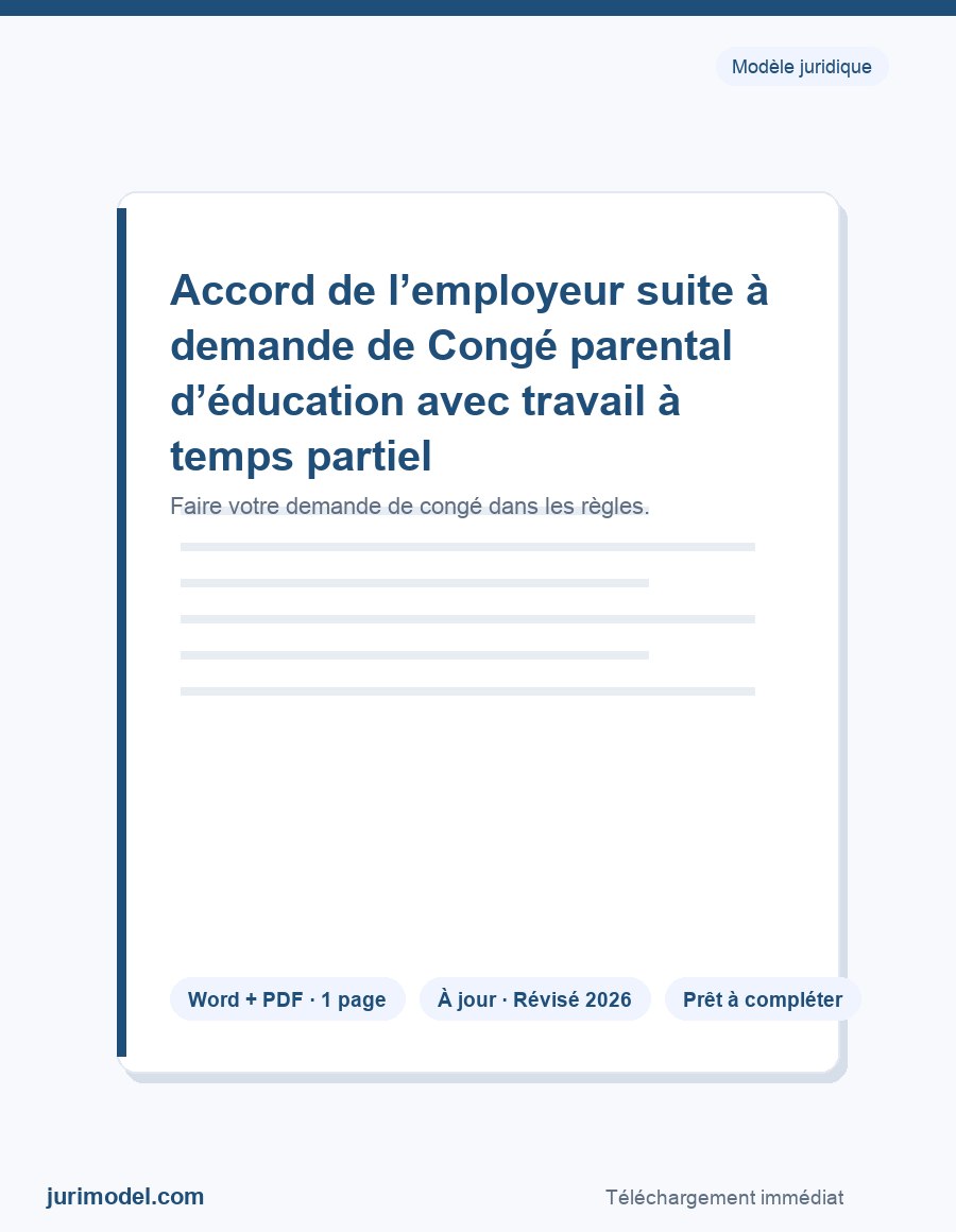 Aperçu du modèle