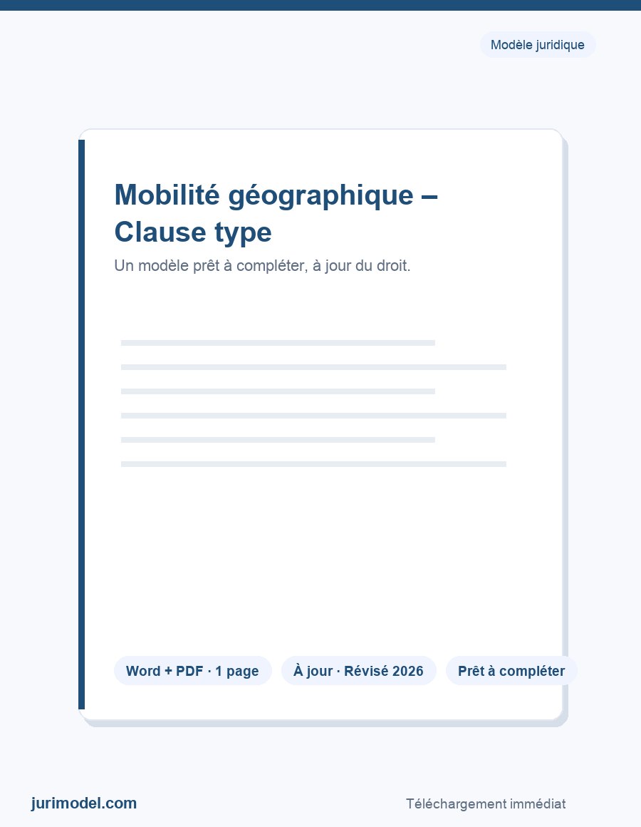 Aperçu du modèle