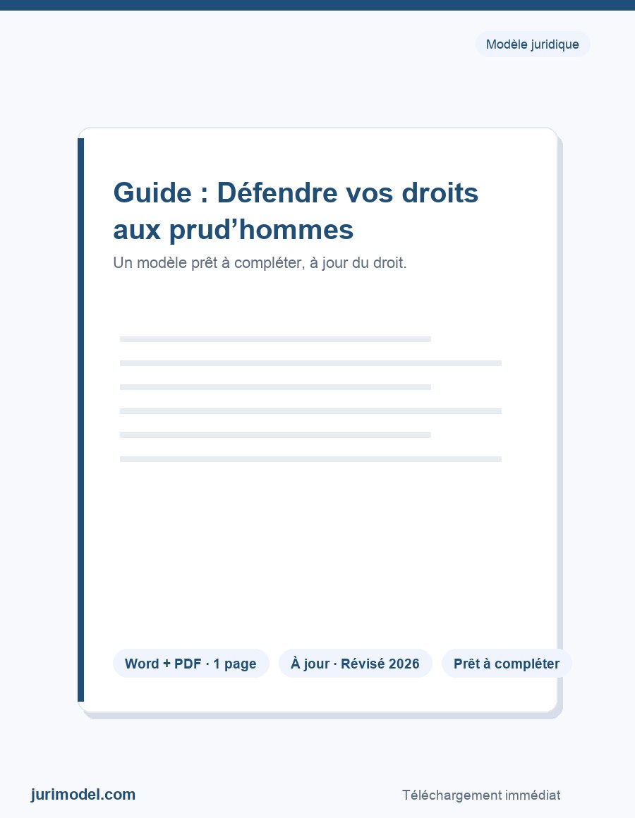Aperçu du modèle