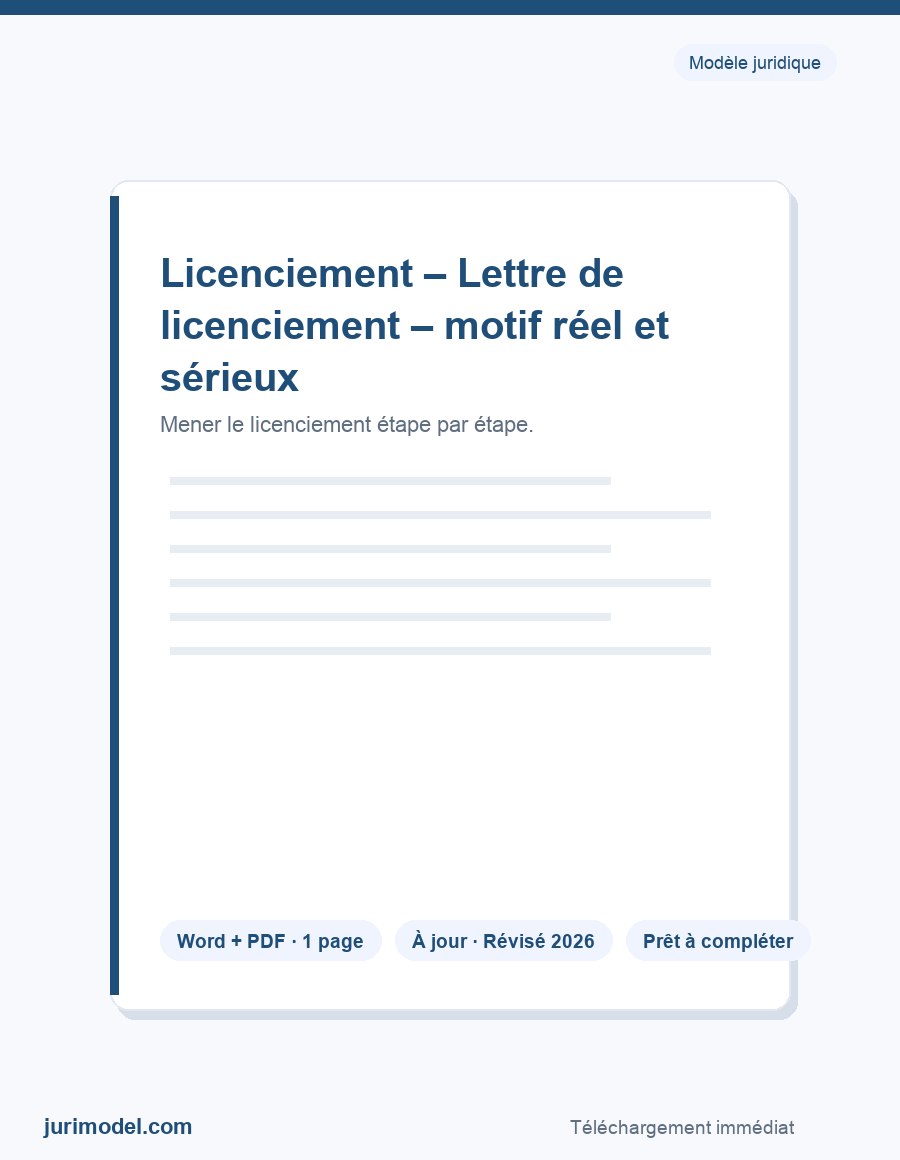 Aperçu du modèle