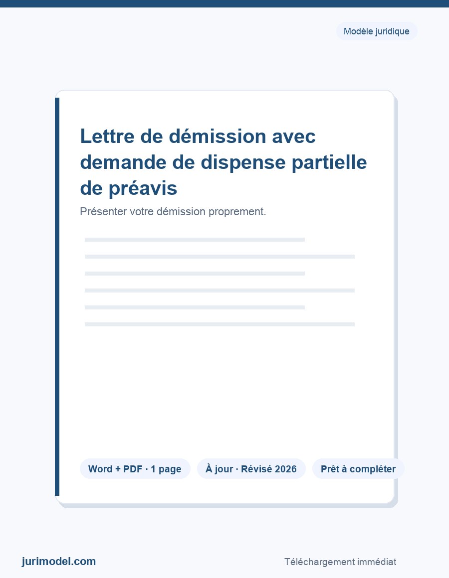 Aperçu du modèle