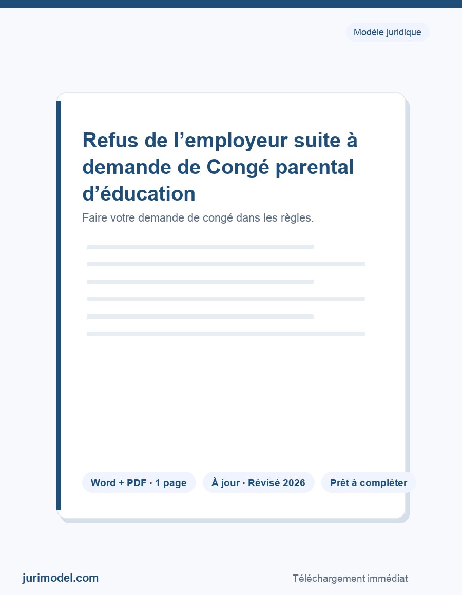 Aperçu du modèle