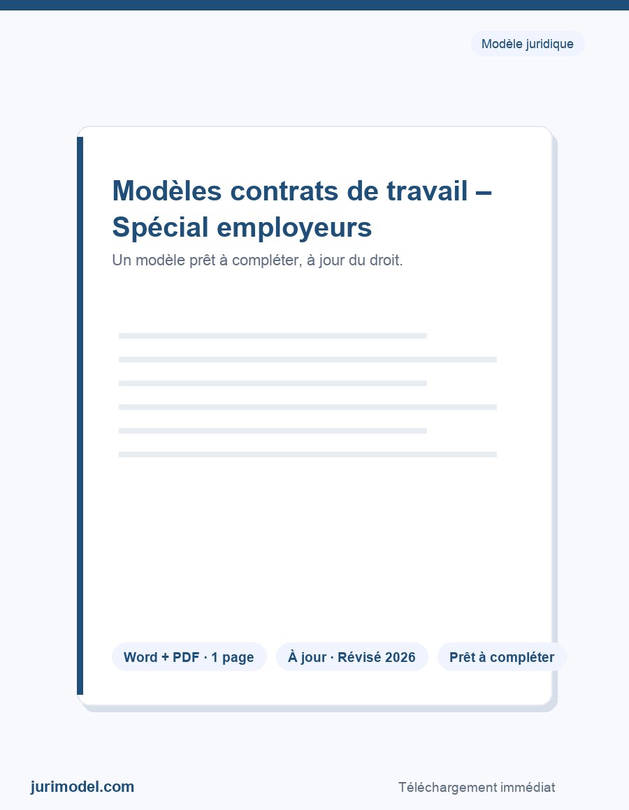 Aperçu du modèle