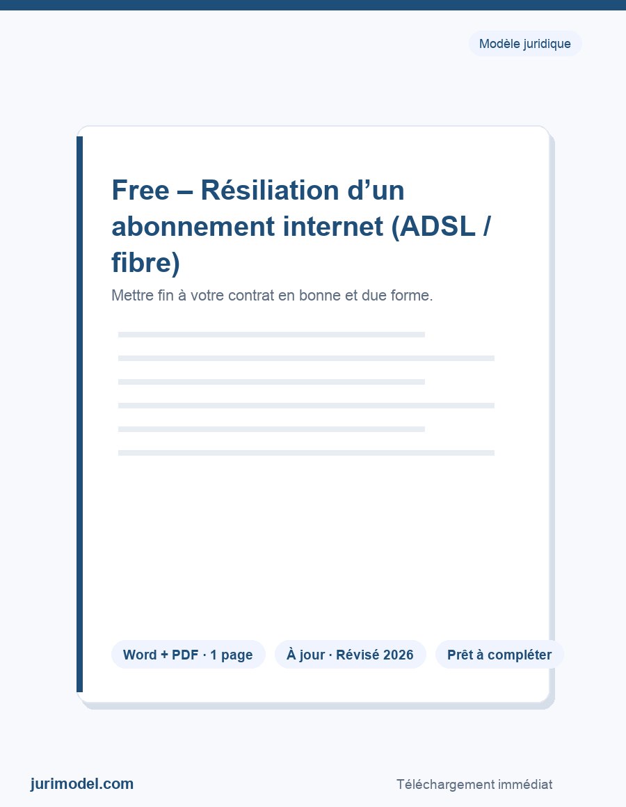 Aperçu du modèle