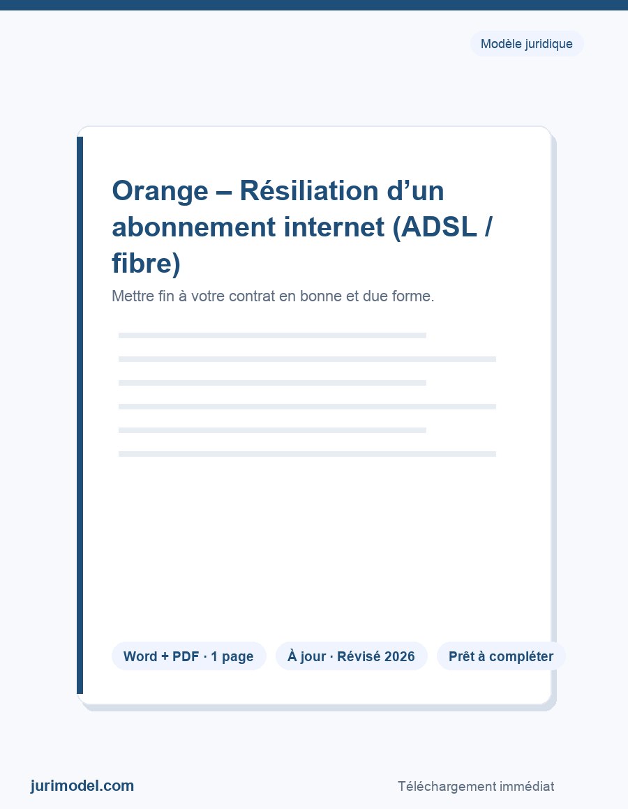 Aperçu du modèle