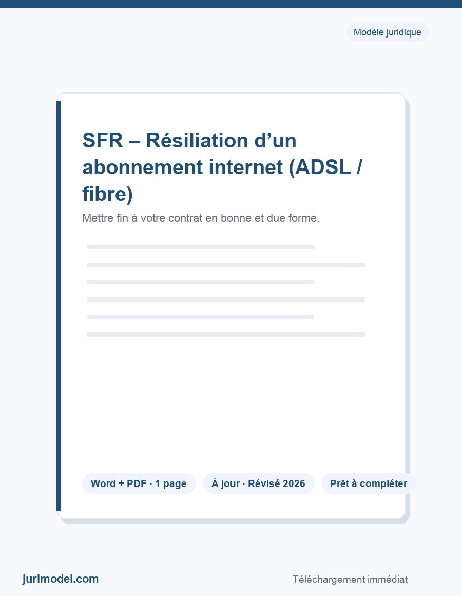 Aperçu du modèle