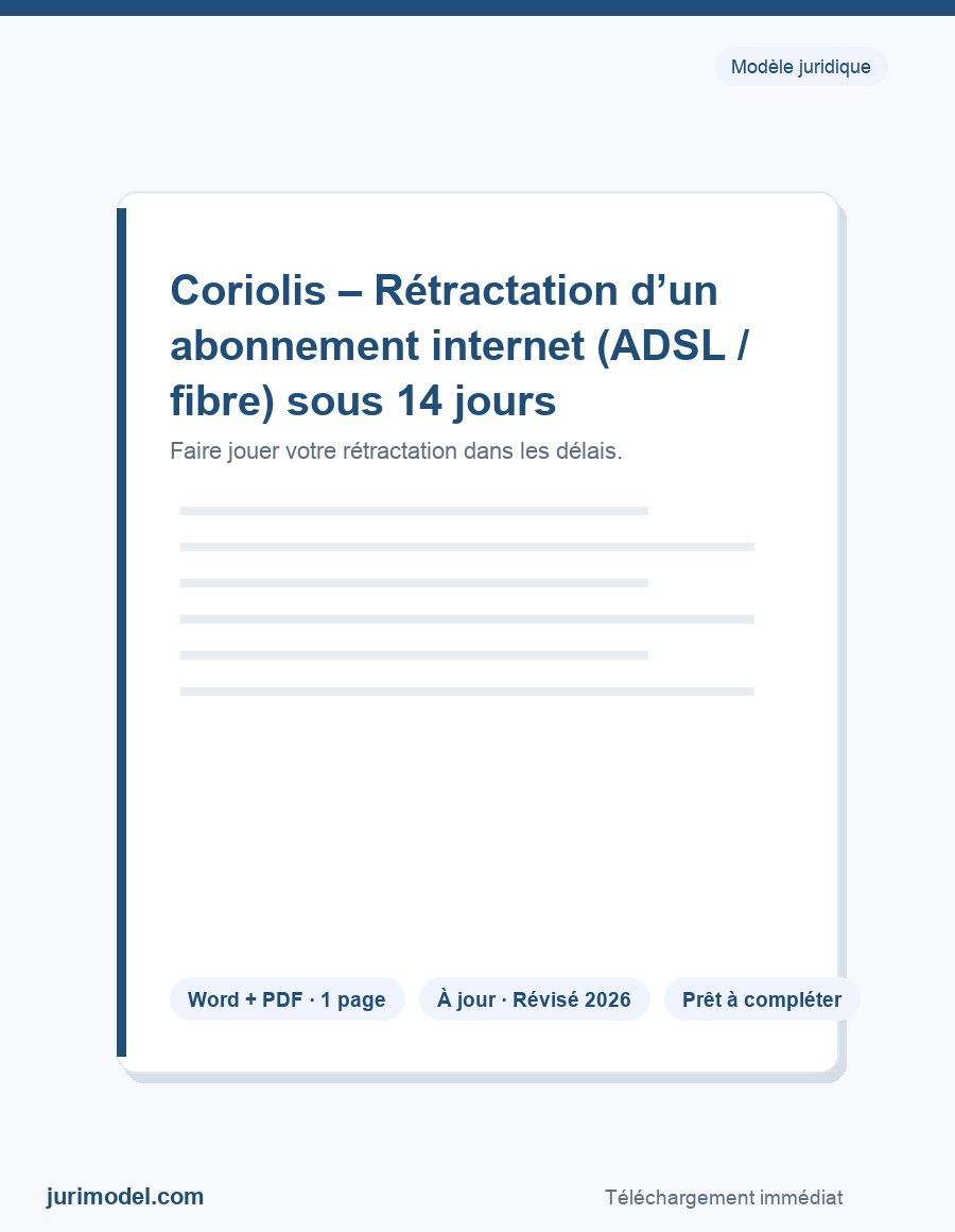 Aperçu du modèle
