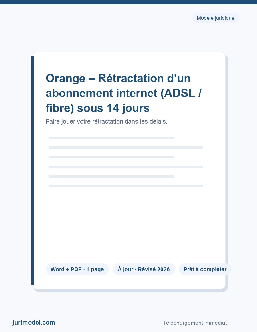 Aperçu du modèle