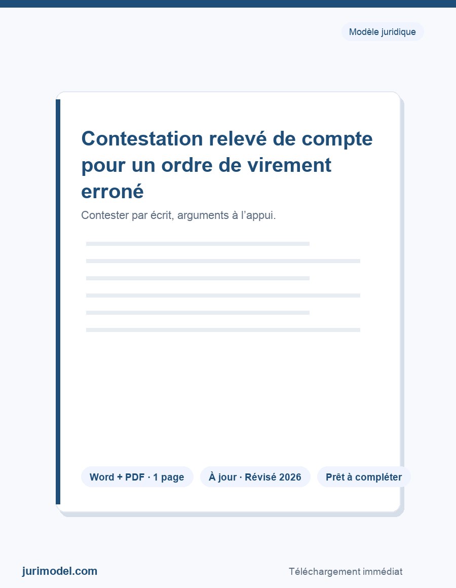 Aperçu du modèle