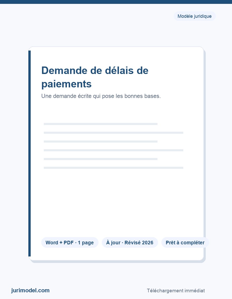 Aperçu du modèle