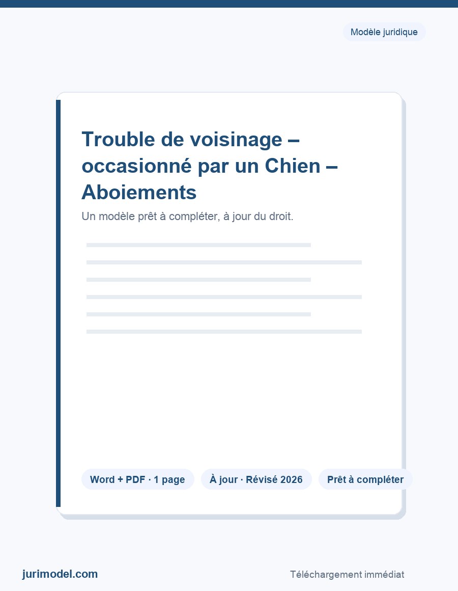 Aperçu du modèle