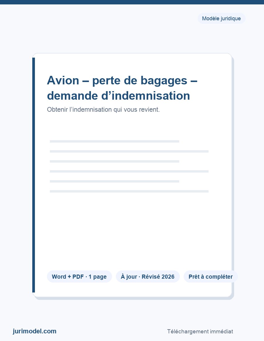 Aperçu du modèle