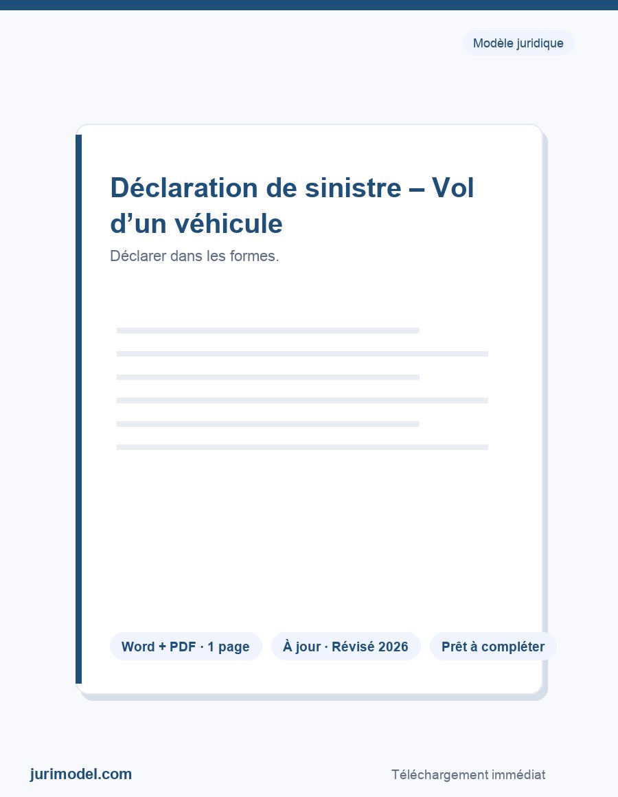 Aperçu du modèle
