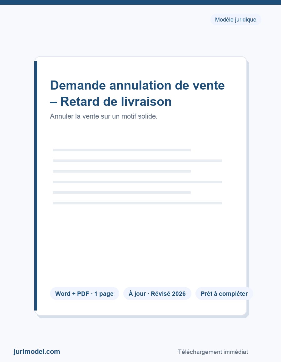 Aperçu du modèle